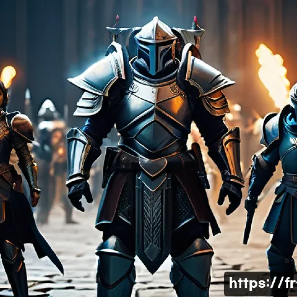 세븐나이츠 신규 모드 업데이트 - A dynamic tactical RPG battle scene featuring a diverse team of heroes in detailed fantasy armor, st...